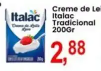 Federzoni Supermercados Creme de Leite Italac Tradicional oferta
