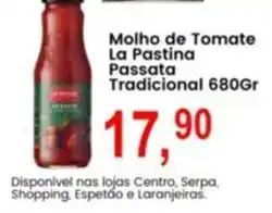 Federzoni Supermercados Molho de Tomate La Pastina Passata Tradicional oferta