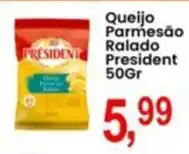 Federzoni Supermercados Queijo Parmesão Ralado President oferta