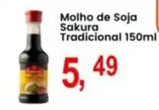 Federzoni Supermercados Molho de Soja Sakura Tradicional oferta