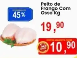 Federzoni Supermercados Peito de Frango Com Osso Kg oferta
