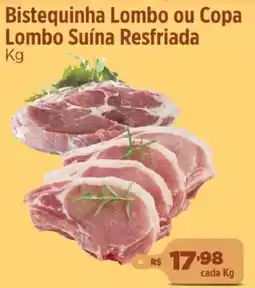 Big Box Bistequinha lombo ou copa lombo suína resfriada oferta