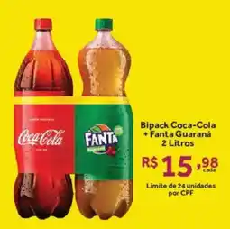 Hirota Food Supermercado Bipack coca-cola + fanta guaraná oferta
