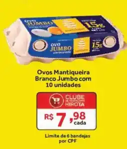Hirota Food Supermercado Ovos Mantiqueira Branco Jumbo oferta