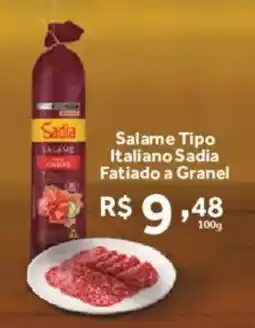 Hirota Food Supermercado Salame tipo italiano sadia fatiado a granel oferta