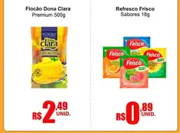 Oriundi Flocão dona clara premium oferta