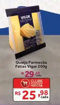 Hirota Food Supermercado Queijo Parmesão Fatias Vigor oferta