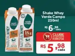 Hirota Food Supermercado Shake Whey Verde Campo oferta