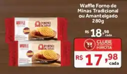 Hirota Food Supermercado Waffle Forno de Minas Tradicional ou Amanteigado oferta