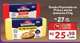 Hirota Food Supermercado Queijo Mussarela ou Prato Lanche Ipanema oferta