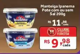 Hirota Food Supermercado Manteiga Ipanema oferta
