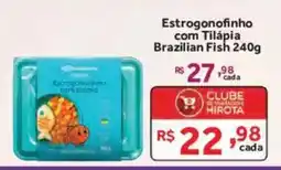 Hirota Food Supermercado Estrogonofinho com Tilápia oferta