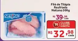 Hirota Food Supermercado Filé de Tilápia Resfriada oferta