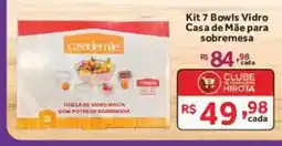 Hirota Food Supermercado Kit 7 Bowls Vidro Casa de Mãe para sobremesa oferta