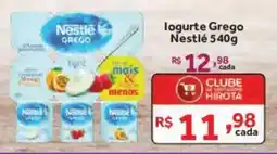 Hirota Food Supermercado Iogurte Grego Nestlé oferta