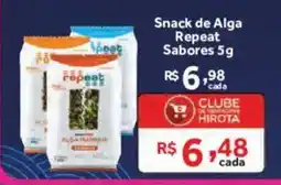 Hirota Food Supermercado Snack de Alga Repeat Sabores oferta