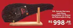 Hirota Food Supermercado Kit Jamón Serrano com Osso oferta