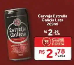 Hirota Food Supermercado Cerveja Estrella Galicia Lata oferta