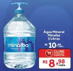 Hirota Food Supermercado Água Mineral Minalba oferta