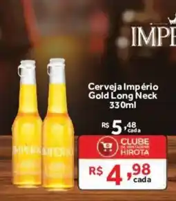 Hirota Food Supermercado Cerveja Império Gold Long Neck oferta