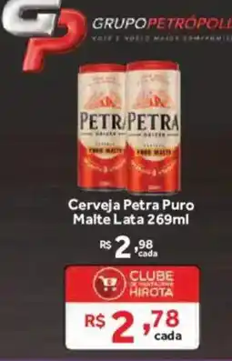 Hirota Food Supermercado Cerveja petra puro malte lata oferta