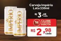 Hirota Food Supermercado Cerveja império oferta