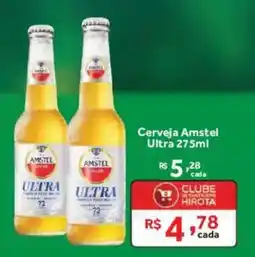 Hirota Food Supermercado Cerveja Amstel Ultra oferta