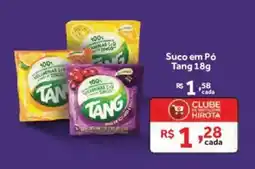 Hirota Food Supermercado Suco em Pó Tang 18g oferta