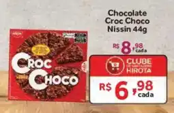 Hirota Food Supermercado Chocolate Croc Choco Nissin oferta
