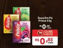Hirota Food Supermercado Suco Em Pó Frisco 25g oferta
