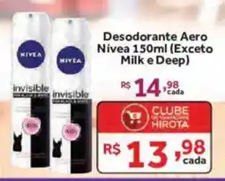 Hirota Food Supermercado Desodorante Aero Nivea 150ml oferta