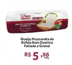 Hirota Food Supermercado Queijo Mozzarella de Búfala Bom Destino Fatiada a Granel oferta