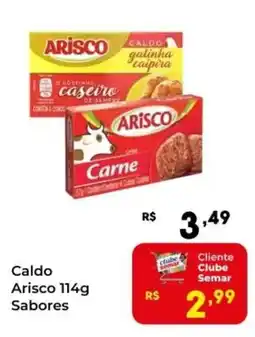 Semar Supermercado Caldo Arisco 114g Sabores oferta