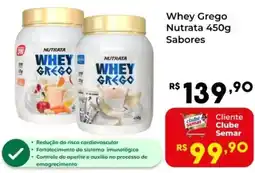 Semar Supermercado Whey Grego Nutrata Sabores oferta