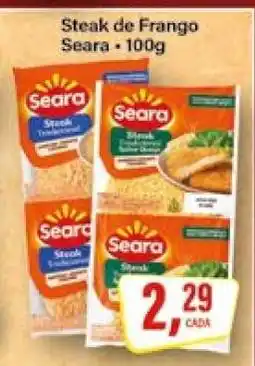 Rede Supermarket Steak de Frango Seara oferta