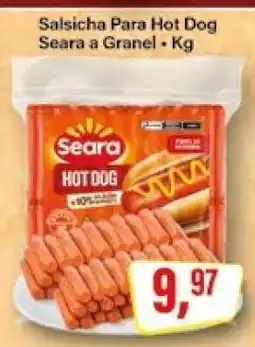 Rede Supermarket Salsicha Para Hot Dog Seara a Granel oferta