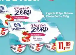 Rede Supermarket Iogurte Polpa Batavo Pense Zero oferta