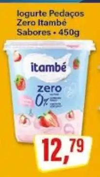 Rede Supermarket Iogurte Pedaços Zero Itambé Sabores oferta