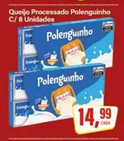 Rede Supermarket Queijo Processado Polenguinho C/ 8 Unidades oferta