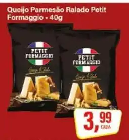 Rede Supermarket Queijo Parmesão Ralado Petit Formaggio oferta