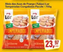 Rede Supermarket Meio das Asas de Frango (Tulipa) Lar oferta