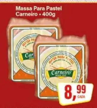 Rede Supermarket Massa Para Pastel Carneiro oferta