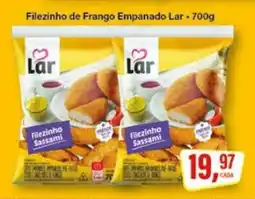 Rede Supermarket Filezinho de Frango Empanado Lar oferta