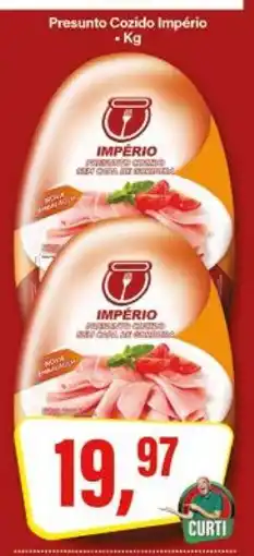 Rede Supermarket Presunto Cozido Império oferta