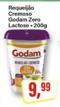 Rede Supermarket Requeijão Cremoso Godam Zero Lactose oferta