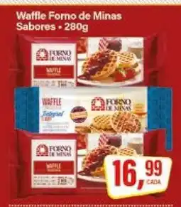 Rede Supermarket Waffle Forno de Minas Sabores oferta