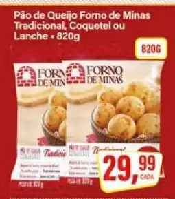 Rede Supermarket Pão de Queijo Forno de Minas Tradicional, Coquetel ou Lanche oferta