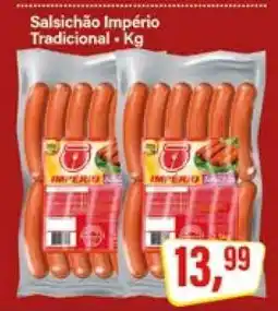Rede Supermarket Salsichão Império Tradicional oferta