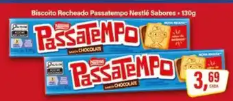 Rede Supermarket Biscoito Recheado Passatempo Nestlé Sabores oferta