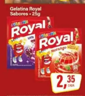 Rede Supermarket Gelatina Royal Sabores oferta